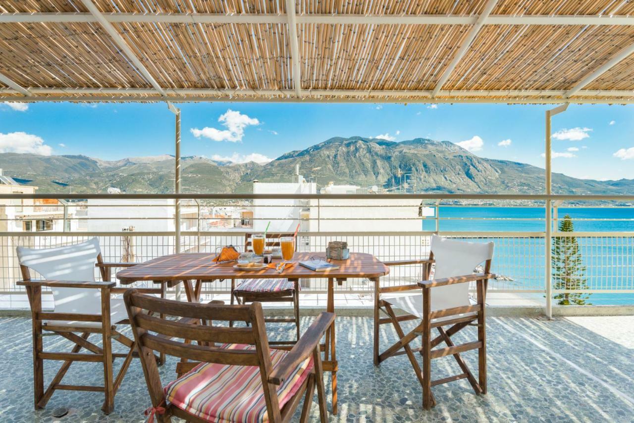 Seafront Penthouse Leo Apartment Kalamata Exterior photo